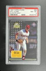 Will Clark [Always Mint] #66 Baseball Cards 1997 Topps Stars Prices