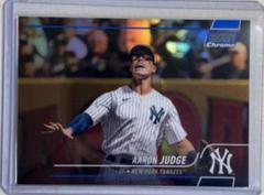 Aaron Judge [Blue] #161 Baseball Cards 2022 Stadium Club Chrome Prices