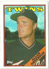 Allan Anderson Baseball Cards 1988 Topps Prices