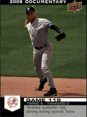Derek Jeter Baseball Cards 2008 Upper Deck Documentary Prices