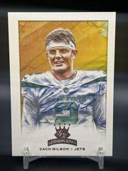 Zach Wilson [Signature Red] #GK-2 Football Cards 2021 Panini Chronicles Gridiron Kings Prices