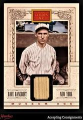 Dave Bancroft Baseball Cards 2013 Panini Golden Age Museum Memorabilia Prices