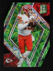 Patrick Mahomes II [Neon Green Die-Cut] #32 Football Cards 2018 Panini Spectra Prices