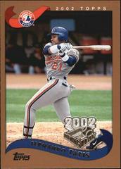 Fernando Tatis #37 Baseball Cards 2002 Topps Opening Day Prices