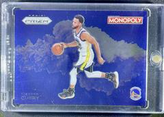 Stephen Curry #CB-8 Basketball Cards 2022 Panini Prizm Monopoly Color Blast Prices