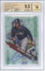 Gleyber Torres [Autograph Green Rainbow] Baseball Cards 2018 Bowman High Tek Prices