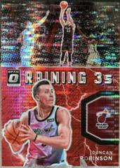 Duncan Robinson [Red Pulsar] #13 Basketball Cards 2021 Panini Donruss Optic Raining 3s Prices