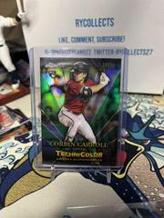 Corbin Carroll [Green] #TT-9 Baseball Cards 2023 Topps Chrome in Technicolor Prices
