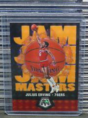 Julius Erving [Orange Fluorescent] #2 Basketball Cards 2019 Panini Mosaic Jam Masters Prices