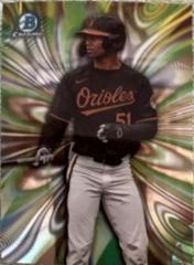 Enrique Bradfield Jr. #MR-6 Baseball Cards 2023 Bowman Draft Mood Ring Prices