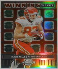 Travis Kelce [Silver] Football Cards 2022 Panini Contenders Winning Ticket Prices