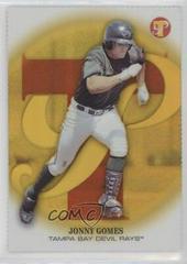 Jonny Gomes [Gold Refractor] #192 Baseball Cards 2002 Topps Pristine Prices