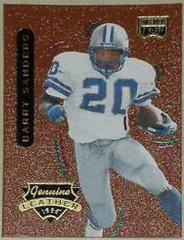 Barry Sanders Football Cards 1996 Playoff Contenders Leather Prices