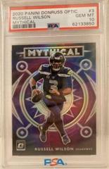 Russell Wilson #MY-3 Football Cards 2020 Panini Donruss Optic Mythical Prices