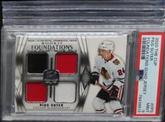 Pius Suter Hockey Cards 2020 Upper Deck The Cup Foundations Quad Jersey Prices
