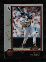 Frank Thomas #240 Baseball Cards 1998 Bowman Chrome Golden Anniversary Prices