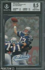 Tom Brady [Platinum Medallion] #20 Football Cards 2005 Ultra Prices