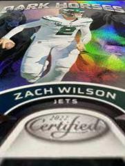 Zach Wilson #DH-2 Football Cards 2022 Panini Certified Dark Horses Prices