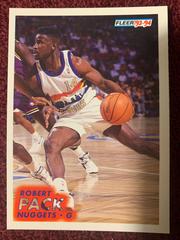Robert Pack #55 Basketball Cards 1993 Fleer Prices