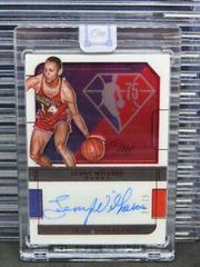 Lenny Wilkens [Red] #75-LWL Basketball Cards 2021 Panini One and One 75th Team Signatures Prices