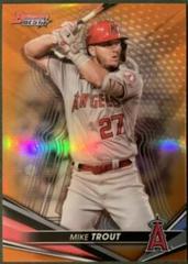 Mike Trout [Orange] #14 Baseball Cards 2022 Bowman's Best Prices