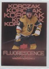 Kaedan Korczak [Magenta] Hockey Cards 2022 Upper Deck Fluorescence Prices