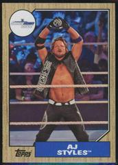 AJ Styles Wrestling Cards 2017 Topps WWE Heritage Prices