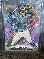 Julio Rodriguez [Purple] Baseball Cards 2023 Topps Inception Prices