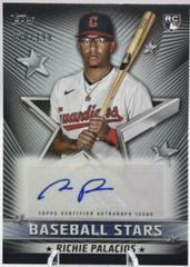 Richie Palacios [Black] #BSA-RP Baseball Cards 2022 Topps Update Stars Autographs Prices