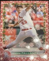 Andre Pallante [Red] #HW141 Baseball Cards 2022 Topps Holiday Prices