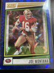 Joe Montana [Blue Explosion] #171 Football Cards 2022 Panini Score Prices