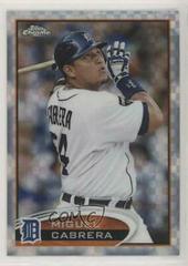 Miguel Cabrera [Xfractor] Baseball Cards 2012 Topps Chrome Prices
