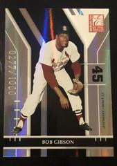 Bob Gibson #181 Baseball Cards 2004 Donruss Elite Prices