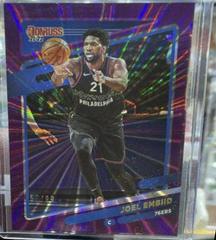 Joel Embiid [Purple Laser] Basketball Cards 2021 Panini Donruss Prices