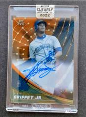 Ken Griffey Jr. [Orange] #TEK-KGJ Baseball Cards 2022 Topps Clearly Authentic Tek Autographs Prices