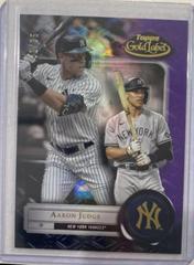 Aaron Judge [Class 3 Purple] #29 Baseball Cards 2022 Topps Gold Label Prices