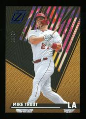 Mike Trout [Blue] Baseball Cards 2022 Panini Chronicles Zenith Prices