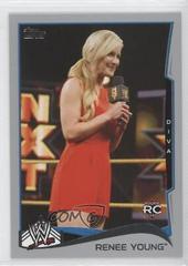 Renee Young [Silver] Wrestling Cards 2014 Topps WWE Prices