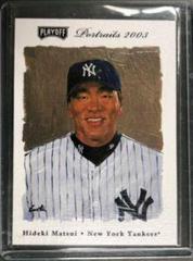 Hideki Matsui [Sample] #88 Baseball Cards 2003 Playoff Portraits Prices