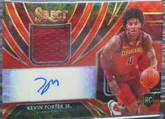 Kevin Porter Jr. [Red Wave] Basketball Cards 2019 Panini Select Rookie Jersey Autographs Prices