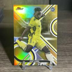 Ake Loba [Gold] #40 Soccer Cards 2022 Finest MLS Prices