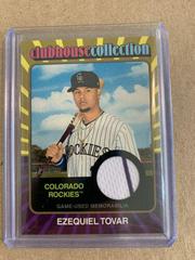 Ezequiel Tovar [Gold] #CCR-ET Baseball Cards 2024 Topps Heritage Clubhouse Collection Relic Prices