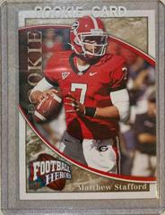 Matthew Stafford #117 Football Cards 2009 Upper Deck Heroes Prices