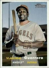 Vladimir Guerrero #86 Baseball Cards 2006 Topps Heritage Prices
