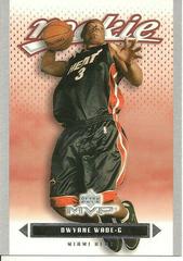 Dwyane Wade [Silver] #205 Basketball Cards 2003 Upper Deck MVP Prices