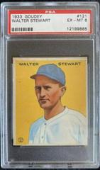 Walter Stewart #121 Baseball Cards 1933 Goudey Prices