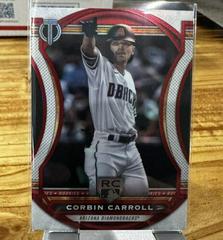 Corbin Carroll [Red] #97 Baseball Cards 2023 Topps Tribute Prices