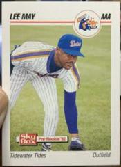 Lee May Jr. Baseball Cards 1992 Skybox AAA Prices