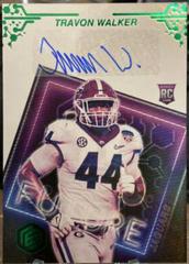 Travon Walker [Green] Football Cards 2022 Panini Elements Future Signs Autographs Prices