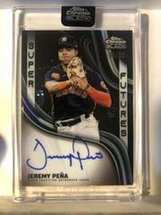 Jeremy Pena #SFA-JP Baseball Cards 2023 Topps Chrome Black Super Futures Autographs Prices